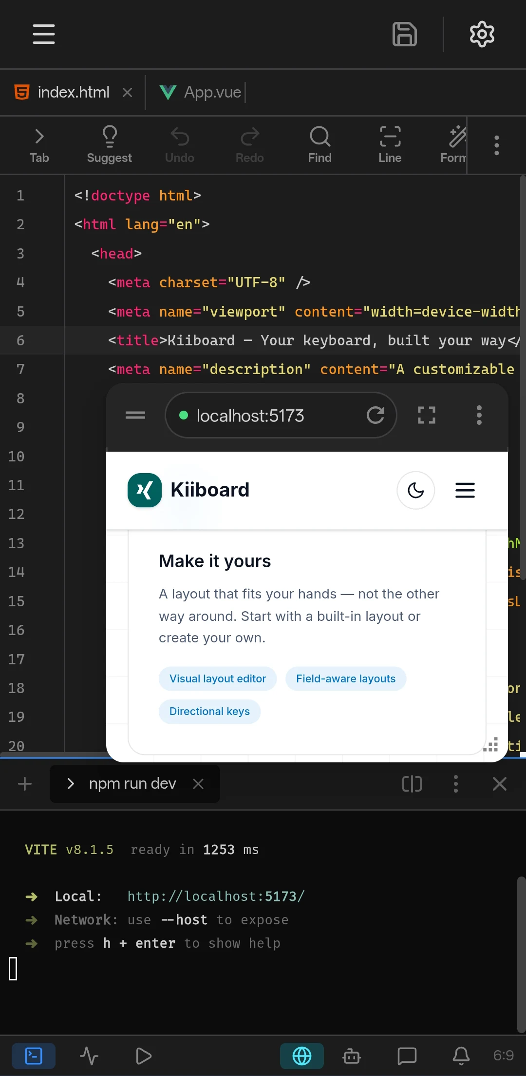Zyntax Lite: Code Editor/ IDE screenshot