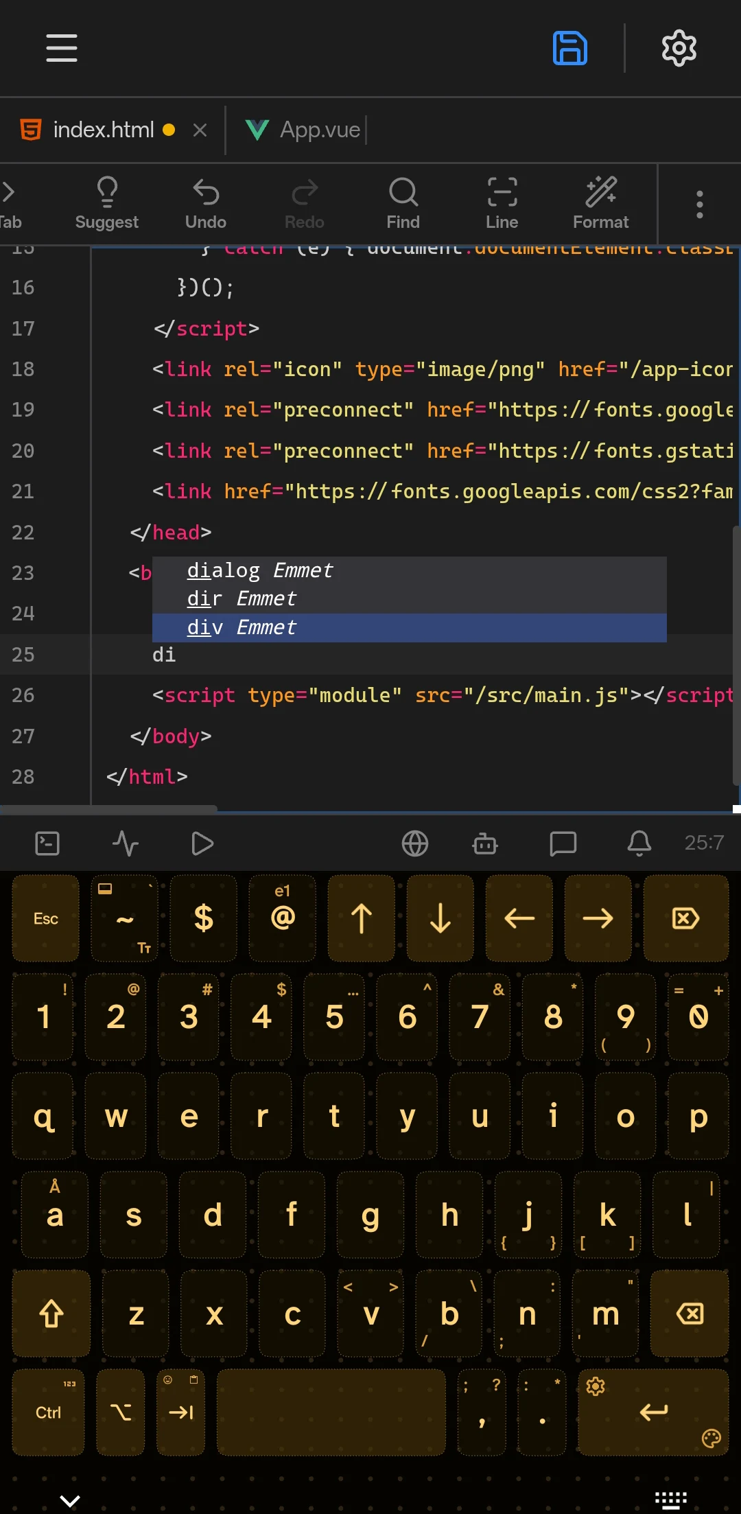 Zyntax Lite: Code Editor/ IDE screenshot